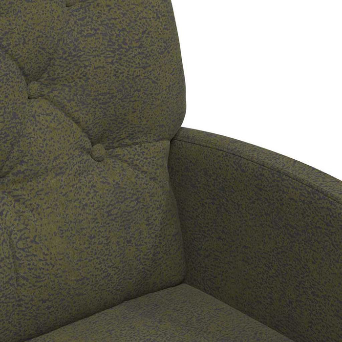Scaune de dining cu roți 2 pcs Verde militar 58 x 67 x 97 cm - WALTI WALTI