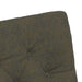 Scaune de dining cu roți 2 pcs Verde militar 58 x 67 x 97 cm - WALTI WALTI