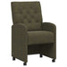 Scaune de dining cu roți 2 pcs Verde militar 58 x 67 x 97 cm - WALTI WALTI