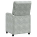 Scaune de dining cu roți 2 pcs Gri deschis 58 x 67 x 97 cm - WALTI WALTI