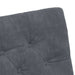Scaune de dining cu roți 2 pcs Gri închis 58 x 67 x 97 cm - WALTI WALTI
