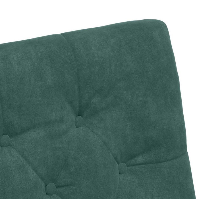 Scaune de dining cu roți 2 pcs Verde închis 58 x 67 x 97 cm - WALTI WALTI