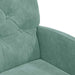 Scaune de dining cu roți 2 pcs verde-albăstriu 58 x 67 x 97 cm - WALTI WALTI