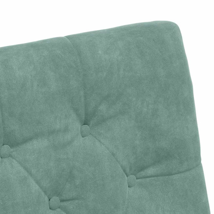 Scaune de dining cu roți 2 pcs verde-albăstriu 58 x 67 x 97 cm - WALTI WALTI