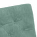 Scaune de dining cu roți 2 pcs verde-albăstriu 58 x 67 x 97 cm - WALTI WALTI