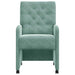 Scaune de dining cu roți 2 pcs verde-albăstriu 58 x 67 x 97 cm - WALTI WALTI
