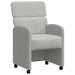 Scaune de dining cu roți 2 pcs Gri deschis 58 x 65 x 98 cm - WALTI WALTI