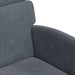 Scaune de dining cu roți 2 pcs Gri închis 58 x 65 x 98 cm - WALTI WALTI