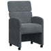 Scaune de dining cu roți 2 pcs Gri închis 58 x 65 x 98 cm - WALTI WALTI