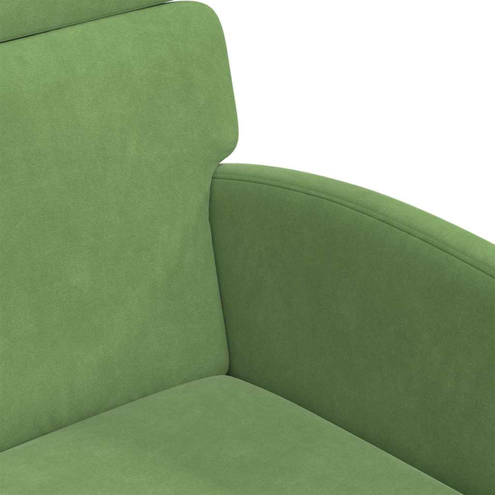 Scaune de dining cu roți 2 pcs Lysegrønn 58 x 65 x 98 cm - WALTI WALTI