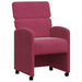 Scaune de dining cu roți 2 pcs bordo 58 x 65 x 98 cm Catifea - WALTI WALTI