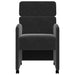Scaune de dining cu roți 2 pcs Negru 58 x 65 x 98 cm Catifea - WALTI WALTI
