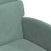Scaune de dining cu roți 2 pcs verde-albăstriu 58 x 65 x 98 cm - WALTI WALTI