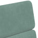 Scaune de dining cu roți 2 pcs verde-albăstriu 58 x 65 x 98 cm - WALTI WALTI