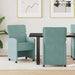 Scaune de dining cu roți 2 pcs verde-albăstriu 58 x 65 x 98 cm - WALTI WALTI