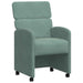 Scaune de dining cu roți 2 pcs verde-albăstriu 58 x 65 x 98 cm - WALTI WALTI