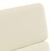 Scaune de dining cu roți cu roți 2 pcs Crem 58 x 65 x 98 cm - WALTI WALTI