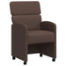 Scaune de dining cu roți cu roți 2 pcs Maro 58 x 65 x 98 cm - WALTI WALTI