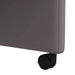 Scaune de dining cu roți cu roți 2 pcs Gri 58 x 65 x 98 cm - WALTI WALTI