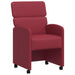Scaune de dining cu roți cu roți 2 pcs bordo 58 x 65 x 98 cm - WALTI WALTI
