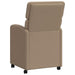 Scaune de dining cu roți 2 pcs Cappuccino 58 x 65 x 98 cm - WALTI WALTI