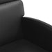 Scaune de dining cu roți cu roți 2 pcs Negru 58 x 65 x 98 cm - WALTI WALTI