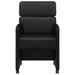 Scaune de dining cu roți cu roți 2 pcs Negru 58 x 65 x 98 cm - WALTI WALTI