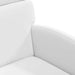 Scaune de dining cu roți cu roți 2 pcs Alb 58 x 65 x 98 cm - WALTI WALTI