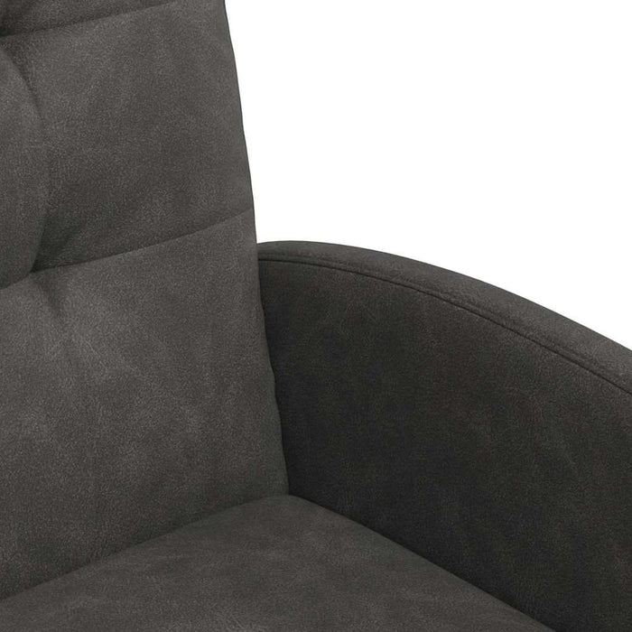 Scaune de dining cu roți cu roți 2 pcs Negru 58 x 67 x 97 cm - WALTI WALTI