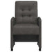 Scaune de dining cu roți cu roți 2 pcs Negru 58 x 67 x 97 cm - WALTI WALTI