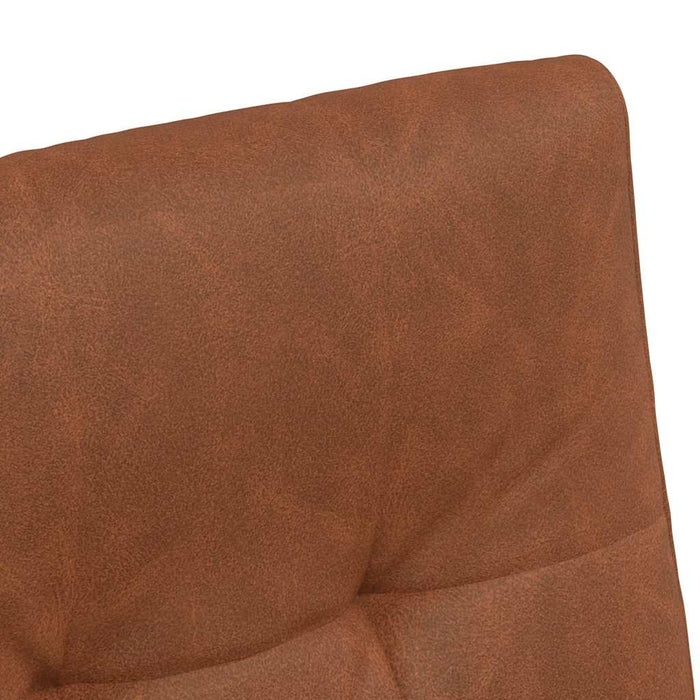 Scaune de dining cu roți cu roți 2 pcs Maro 58 x 67 x 97 cm - WALTI WALTI