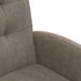 Scaune de dining cu roți cu roți 2 pcs Gri 58 x 67 x 97 cm - WALTI WALTI
