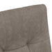 Scaune de dining cu roți cu roți 2 pcs Gri 58 x 67 x 97 cm - WALTI WALTI