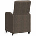 Scaune de dining cu roți 2 pcs Gri închis 57 x 67 x 98 cm - WALTI WALTI
