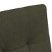 Scaune de dining cu roți 2 pcs Verde militar 58 x 67 x 97 cm - WALTI WALTI