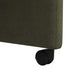Scaune de dining cu roți 2 pcs Verde militar 58 x 67 x 97 cm - WALTI WALTI