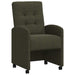 Scaune de dining cu roți 2 pcs Verde militar 58 x 67 x 97 cm - WALTI WALTI