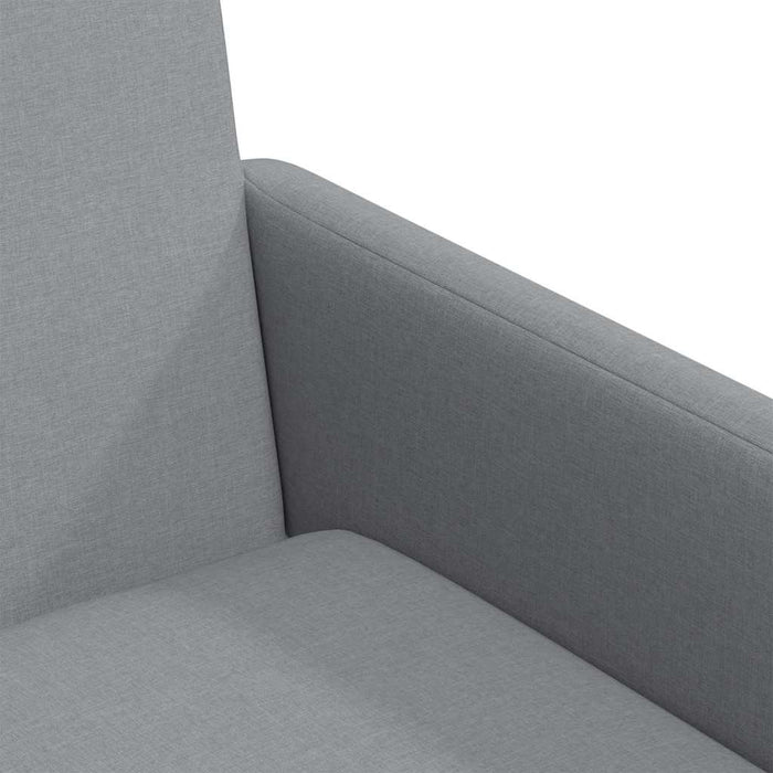 Scaune de dining 2 pcs Gri deschis 57 x 67 x 95 cm țesătură - WALTI WALTI