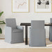 Scaune de dining 2 pcs Gri deschis 57 x 67 x 95 cm țesătură - WALTI WALTI