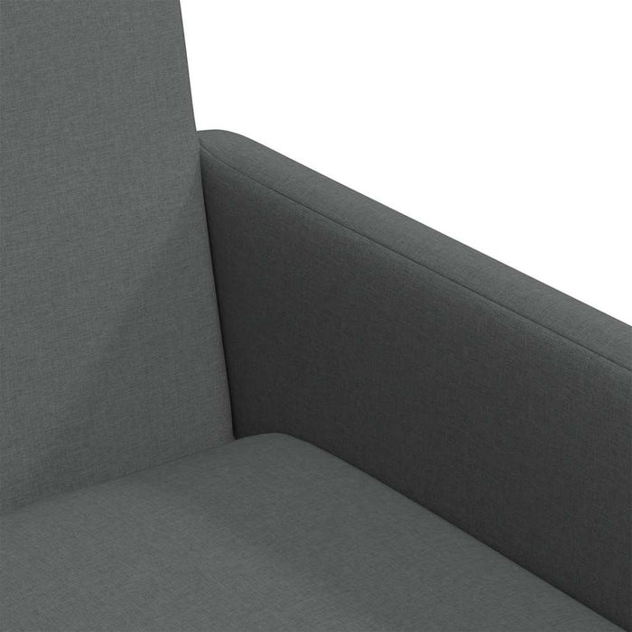 Scaune de dining 2 pcs Gri închis 57 x 67 x 95 cm țesătură - WALTI WALTI