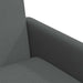 Scaune de dining 2 pcs Gri închis 57 x 67 x 95 cm țesătură - WALTI WALTI