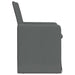 Scaune de dining 2 pcs Gri închis 57 x 67 x 95 cm țesătură - WALTI WALTI