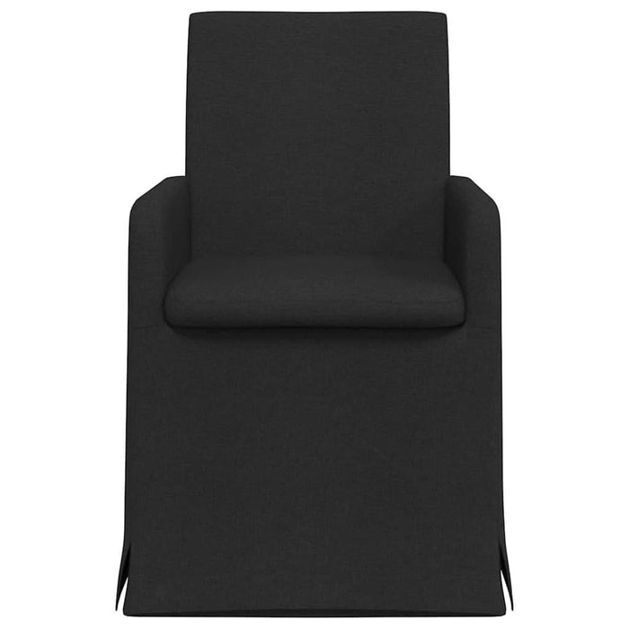 Scaune de dining 2 pcs Negru 57 x 67 x 95 cm țesătură - WALTI WALTI