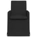 Scaune de dining 2 pcs Negru 57 x 67 x 95 cm țesătură - WALTI WALTI
