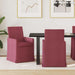 Scaune de dining 2 pcs bordo 57 x 67 x 95 cm țesătură - WALTI WALTI