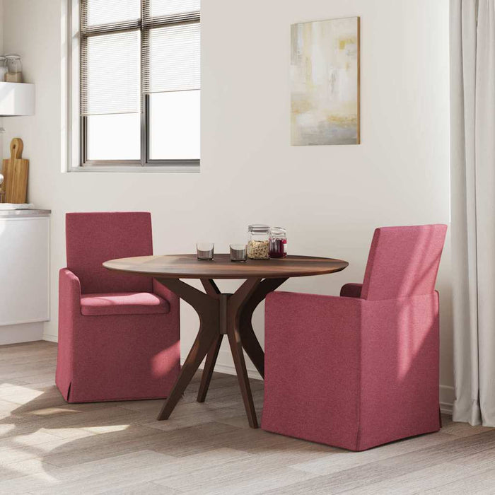 Scaune de dining 2 pcs bordo 57 x 67 x 95 cm țesătură - WALTI WALTI
