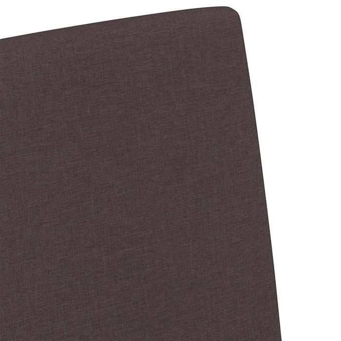 Scaune de dining 2 pcs Maro închis 57 x 67 x 95 cm țesătură - WALTI WALTI