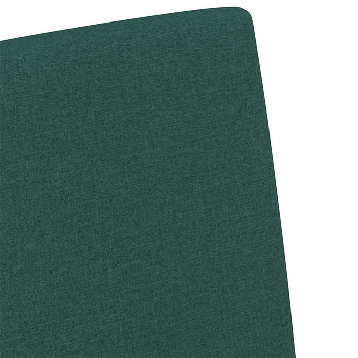 Scaune de dining 2 pcs Verde închis 57 x 67 x 95 cm țesătură - WALTI WALTI