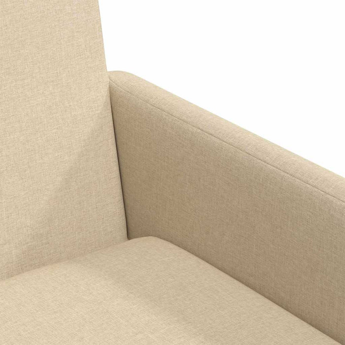 Scaune de dining 2 pcs Crem 57 x 67 x 95 cm țesătură - WALTI WALTI