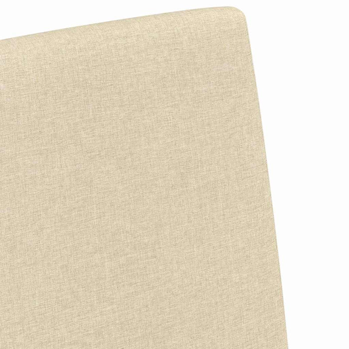 Scaune de dining 2 pcs Crem 57 x 67 x 95 cm țesătură - WALTI WALTI